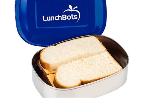 lunchbots stainless steel lunch box uno silver|SafeMama Review: LunchBots Stainless Steel Lunch .